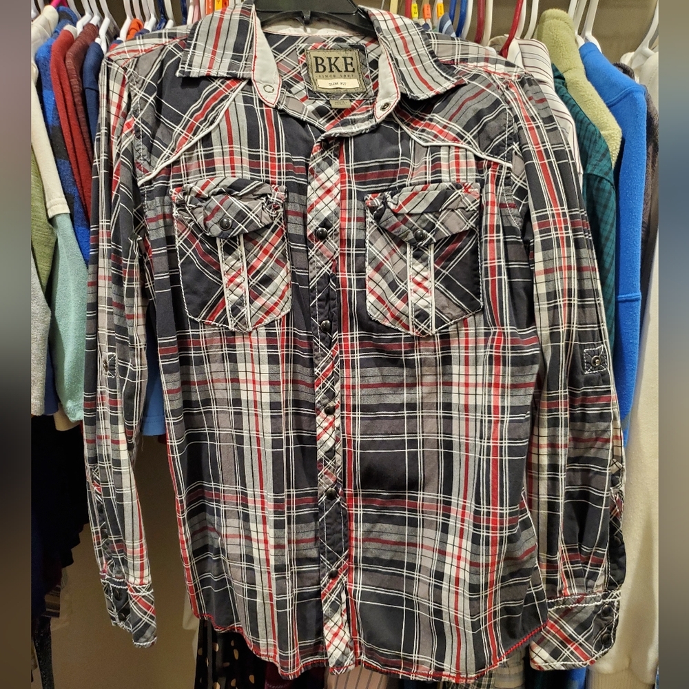 BKE men's button down shirt